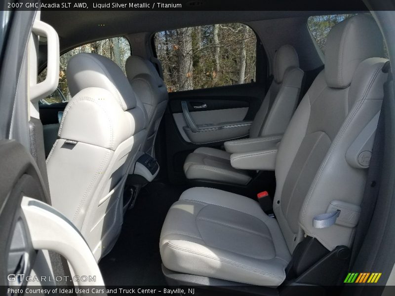 Liquid Silver Metallic / Titanium 2007 GMC Acadia SLT AWD