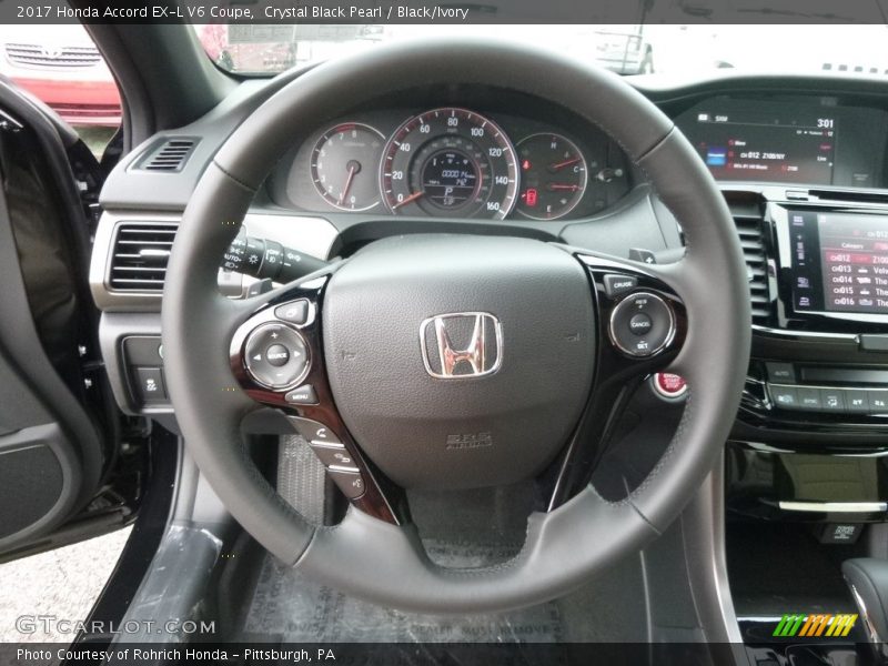  2017 Accord EX-L V6 Coupe Steering Wheel