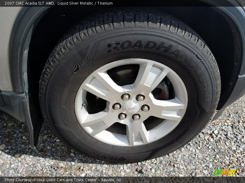 Liquid Silver Metallic / Titanium 2007 GMC Acadia SLT AWD