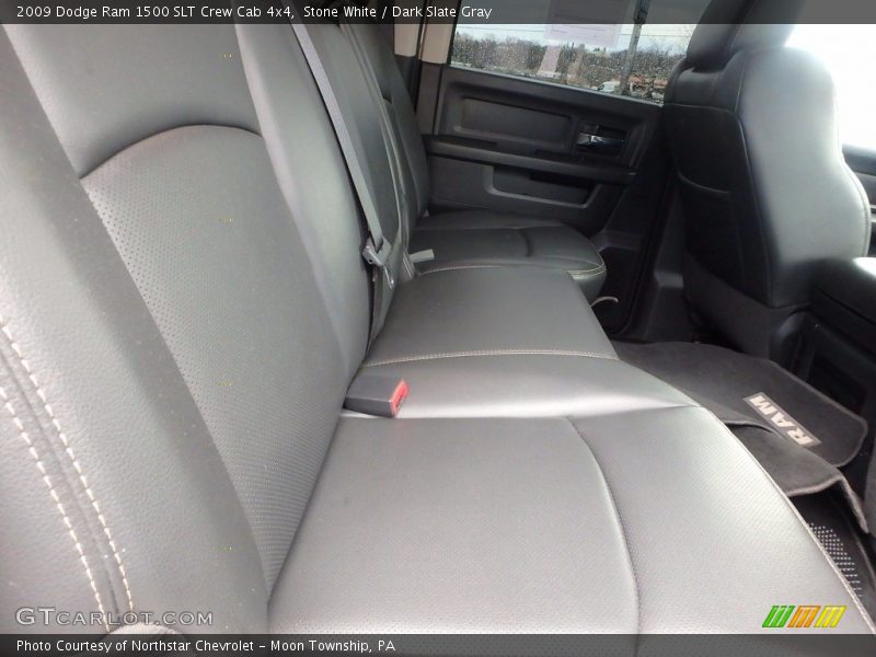 Stone White / Dark Slate Gray 2009 Dodge Ram 1500 SLT Crew Cab 4x4