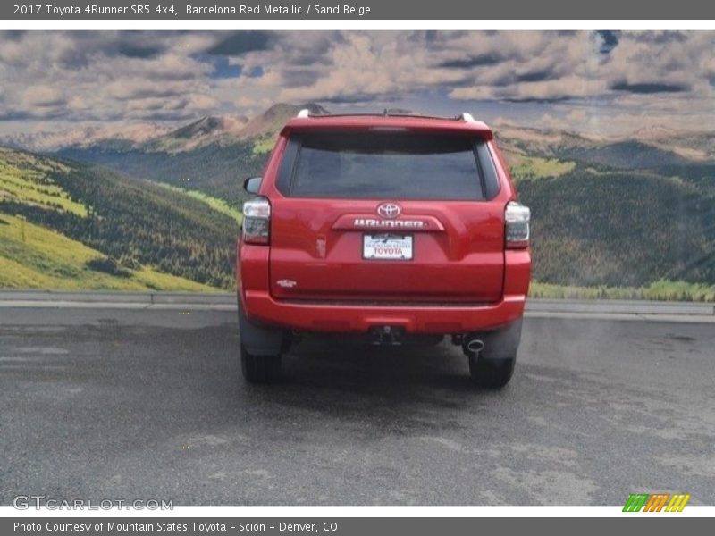Barcelona Red Metallic / Sand Beige 2017 Toyota 4Runner SR5 4x4