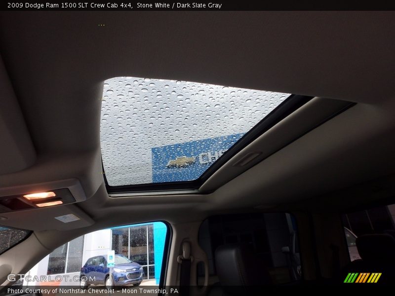Stone White / Dark Slate Gray 2009 Dodge Ram 1500 SLT Crew Cab 4x4