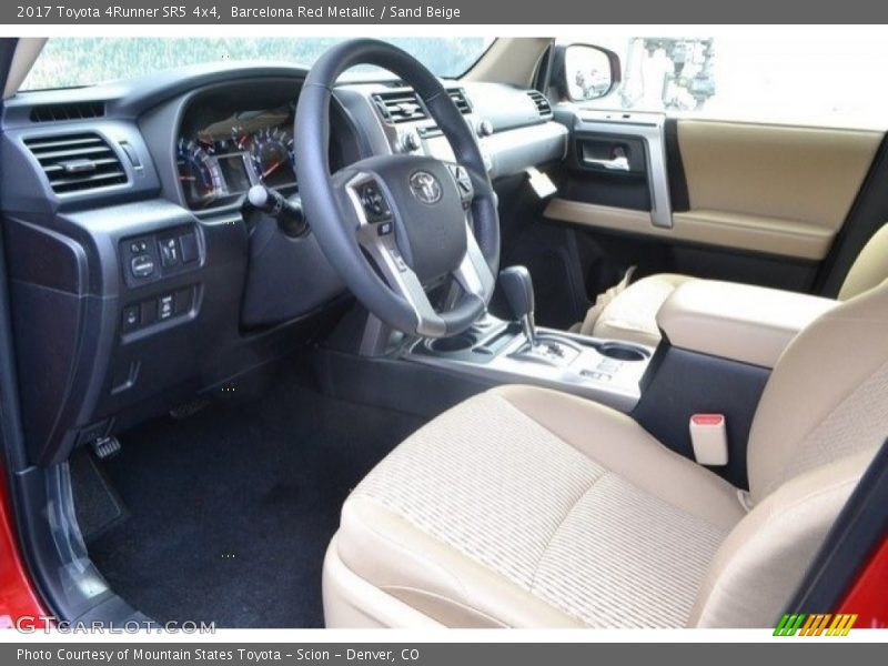 Barcelona Red Metallic / Sand Beige 2017 Toyota 4Runner SR5 4x4