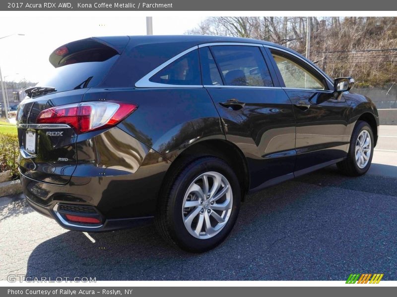 Kona Coffee Metallic / Parchment 2017 Acura RDX AWD