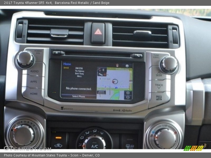 Barcelona Red Metallic / Sand Beige 2017 Toyota 4Runner SR5 4x4