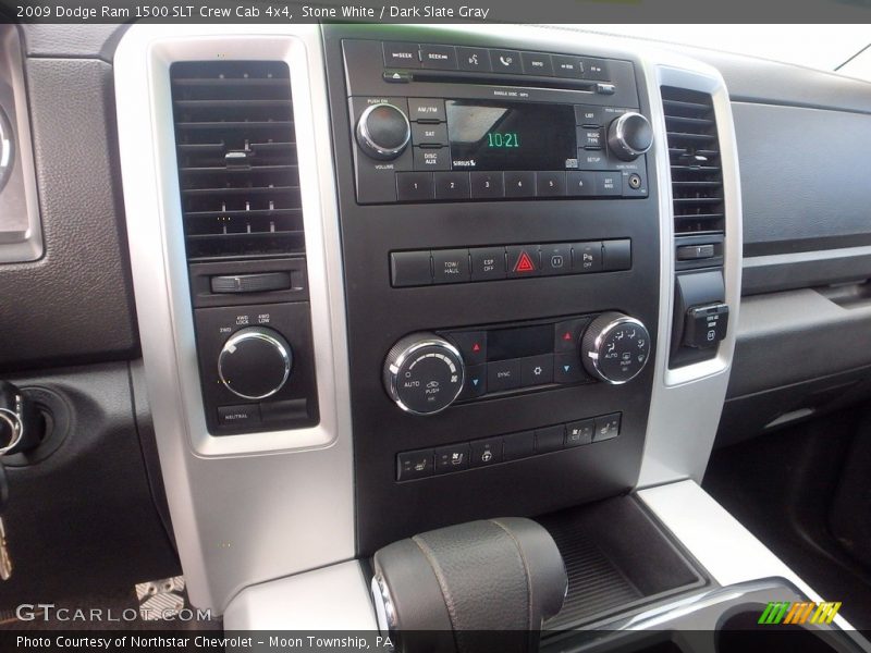 Stone White / Dark Slate Gray 2009 Dodge Ram 1500 SLT Crew Cab 4x4