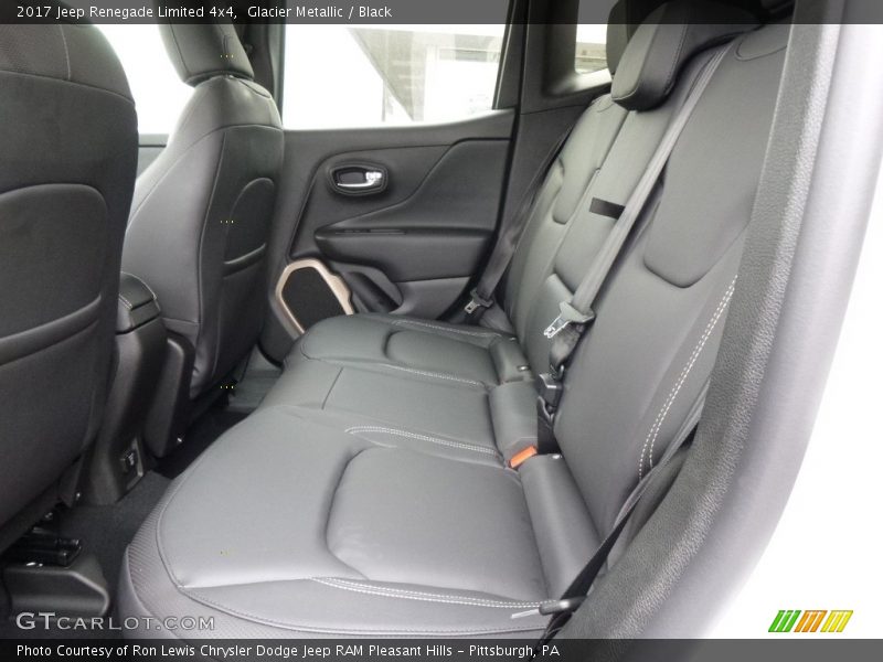 Glacier Metallic / Black 2017 Jeep Renegade Limited 4x4