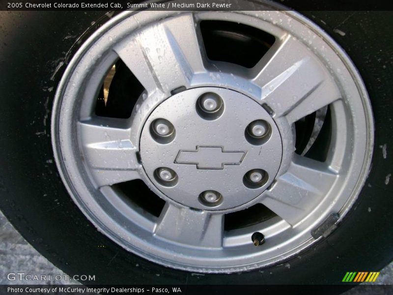 Summit White / Medium Dark Pewter 2005 Chevrolet Colorado Extended Cab