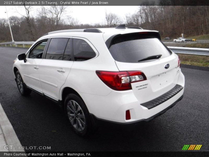 Crystal White Pearl / Java Brown 2017 Subaru Outback 2.5i Touring