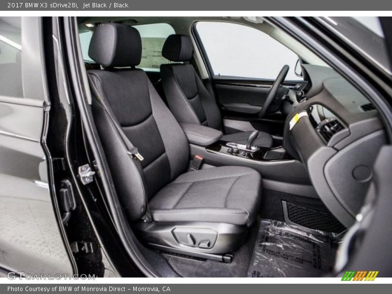 Jet Black / Black 2017 BMW X3 sDrive28i