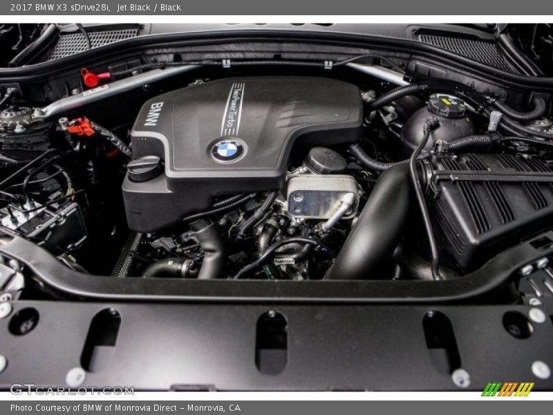 Jet Black / Black 2017 BMW X3 sDrive28i