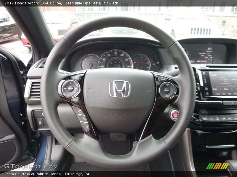  2017 Accord EX-L Coupe Steering Wheel