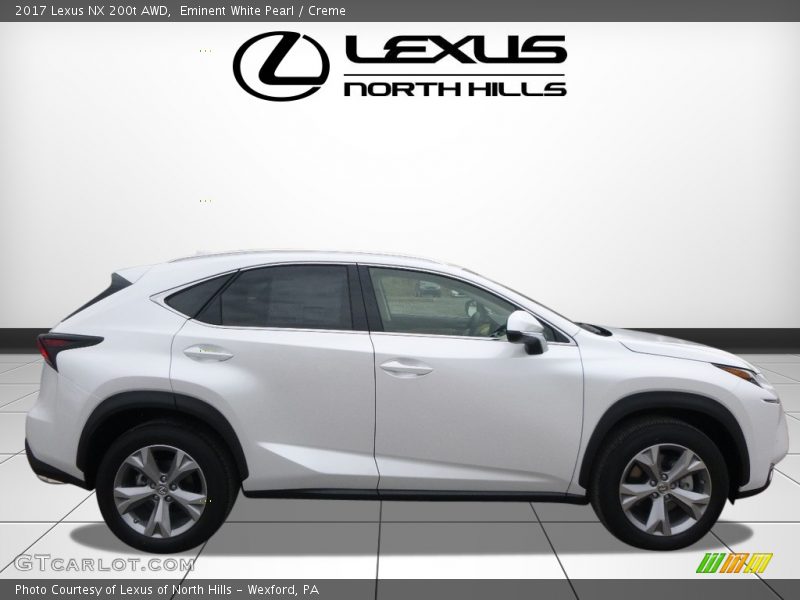 Eminent White Pearl / Creme 2017 Lexus NX 200t AWD