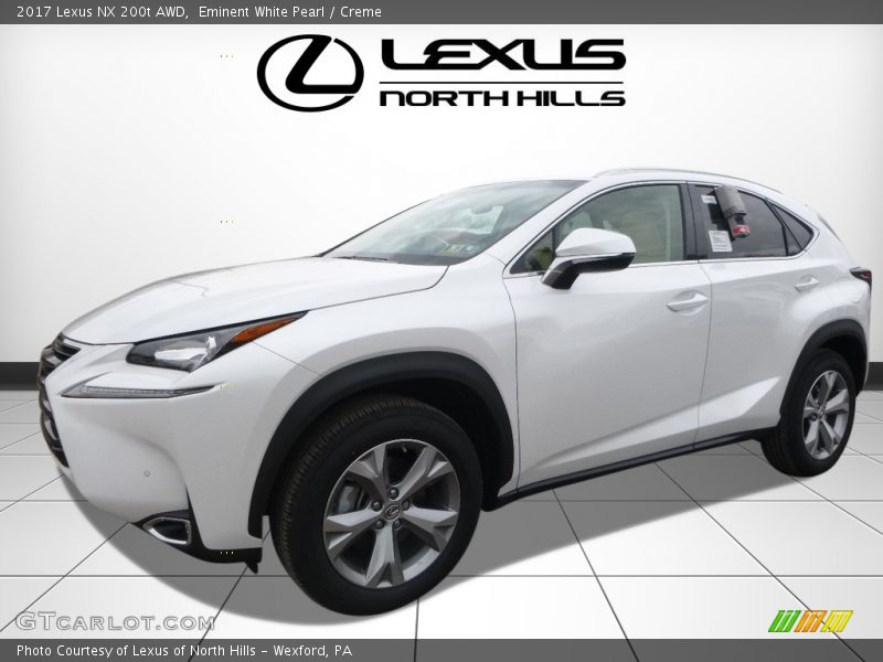 Eminent White Pearl / Creme 2017 Lexus NX 200t AWD