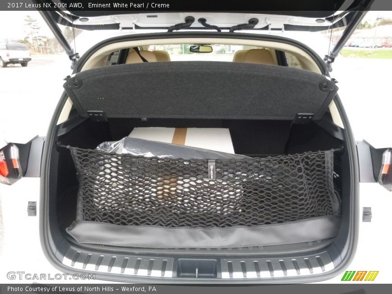 Eminent White Pearl / Creme 2017 Lexus NX 200t AWD