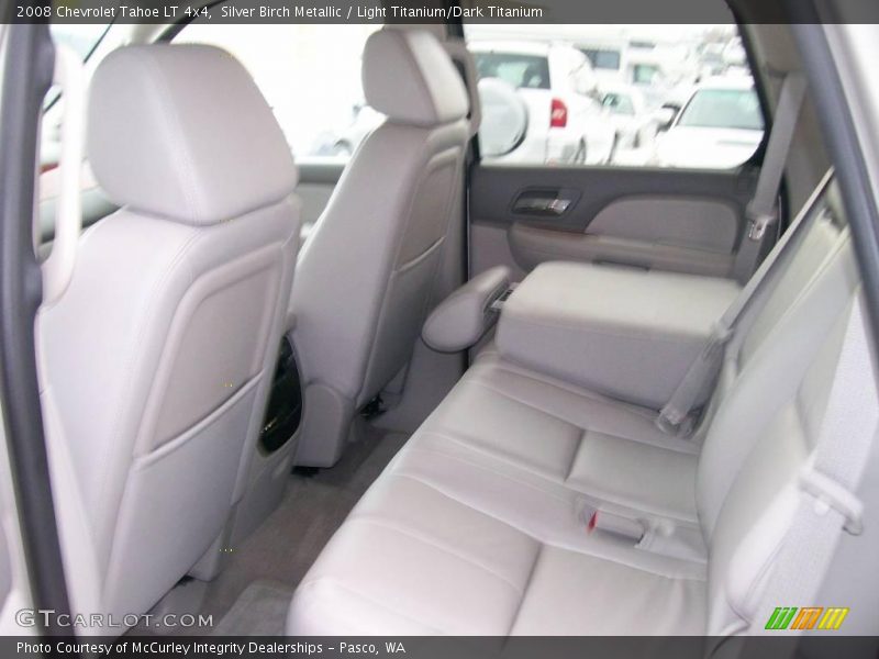 Silver Birch Metallic / Light Titanium/Dark Titanium 2008 Chevrolet Tahoe LT 4x4