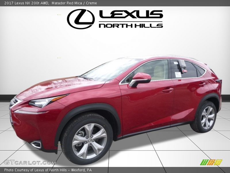 Matador Red Mica / Creme 2017 Lexus NX 200t AWD