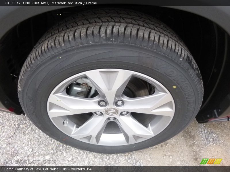 Matador Red Mica / Creme 2017 Lexus NX 200t AWD