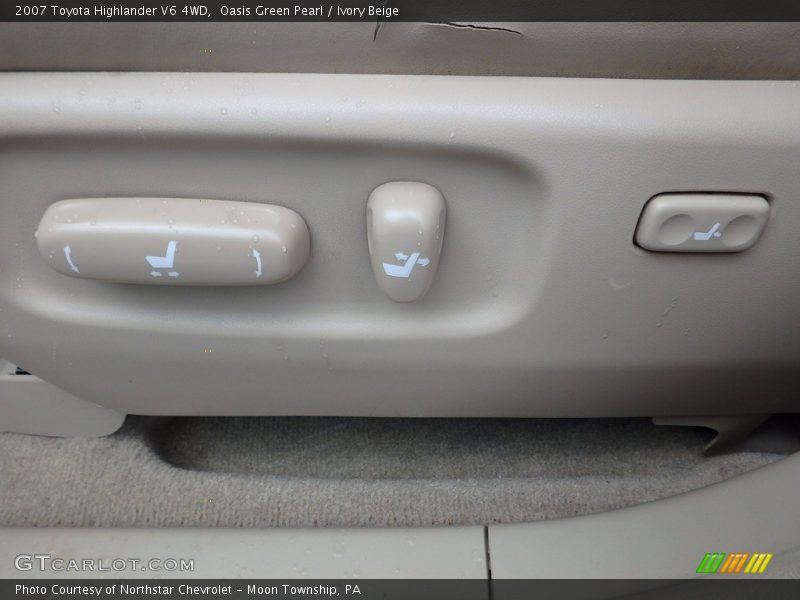 Oasis Green Pearl / Ivory Beige 2007 Toyota Highlander V6 4WD