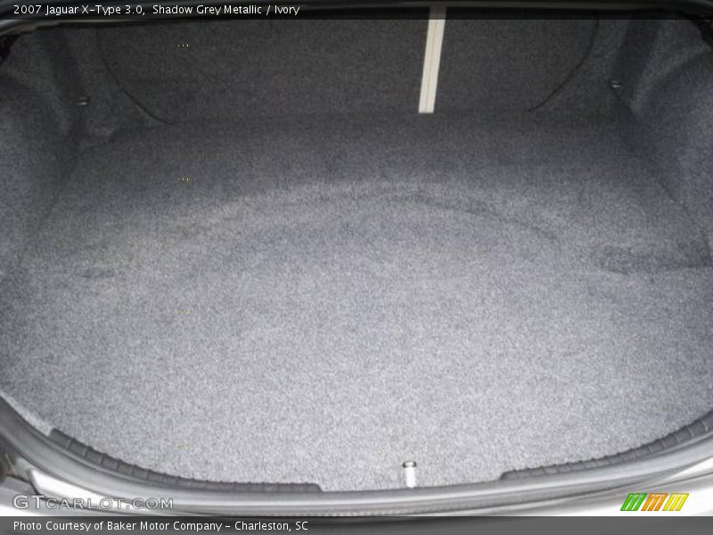 Shadow Grey Metallic / Ivory 2007 Jaguar X-Type 3.0