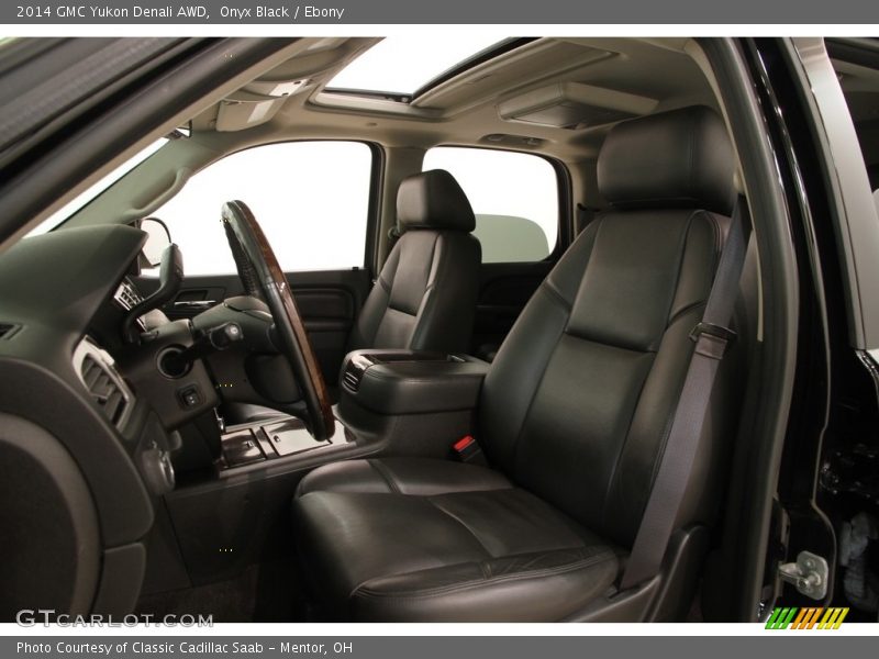 Onyx Black / Ebony 2014 GMC Yukon Denali AWD