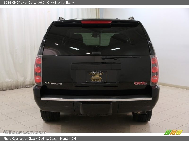Onyx Black / Ebony 2014 GMC Yukon Denali AWD