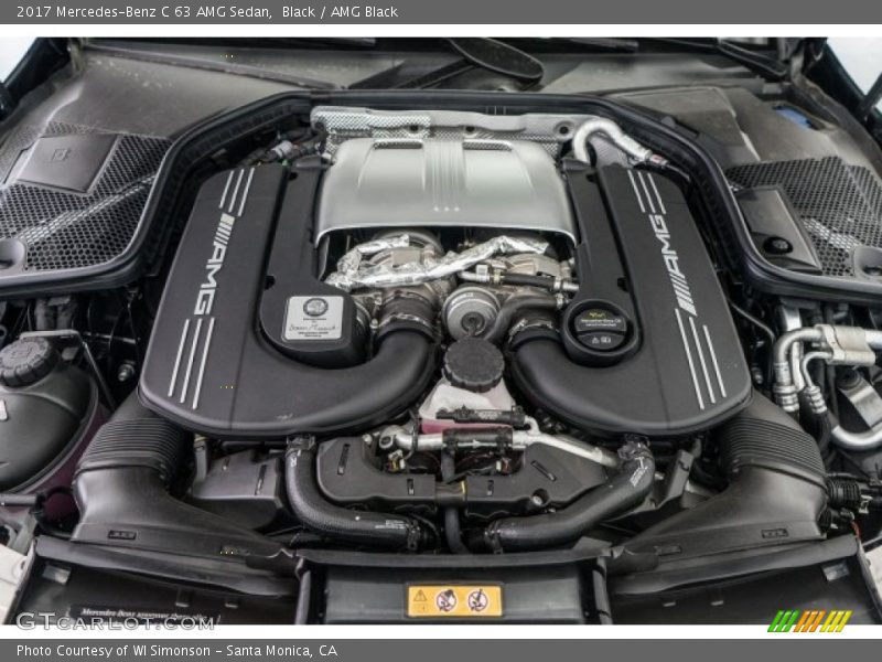 Black / AMG Black 2017 Mercedes-Benz C 63 AMG Sedan