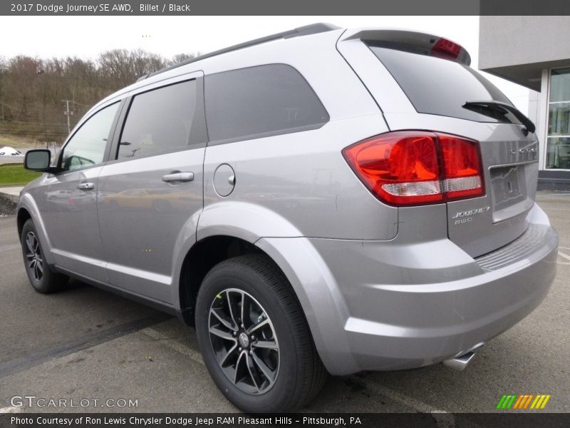 Billet / Black 2017 Dodge Journey SE AWD