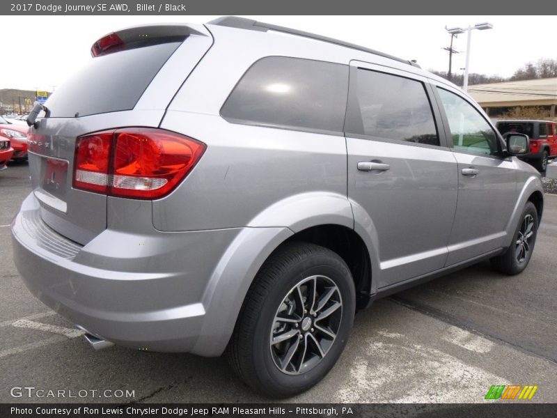 Billet / Black 2017 Dodge Journey SE AWD