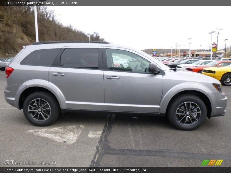 Billet / Black 2017 Dodge Journey SE AWD