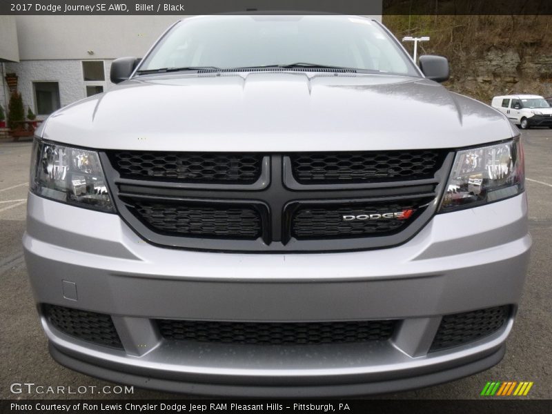 Billet / Black 2017 Dodge Journey SE AWD