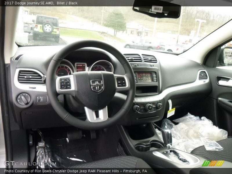 Billet / Black 2017 Dodge Journey SE AWD