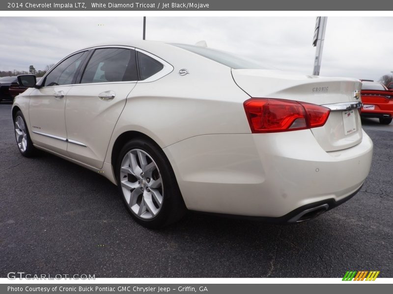 White Diamond Tricoat / Jet Black/Mojave 2014 Chevrolet Impala LTZ