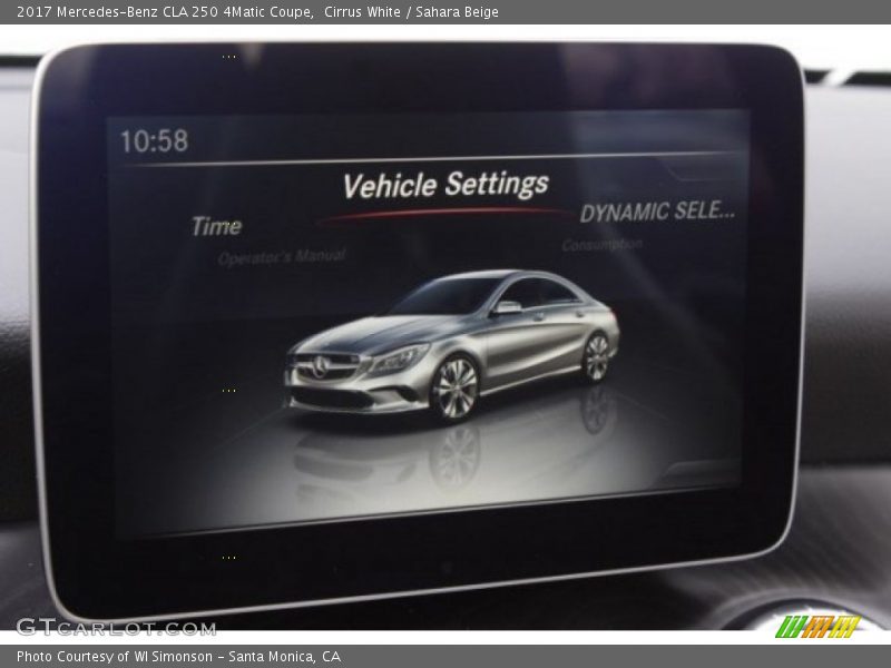 Cirrus White / Sahara Beige 2017 Mercedes-Benz CLA 250 4Matic Coupe