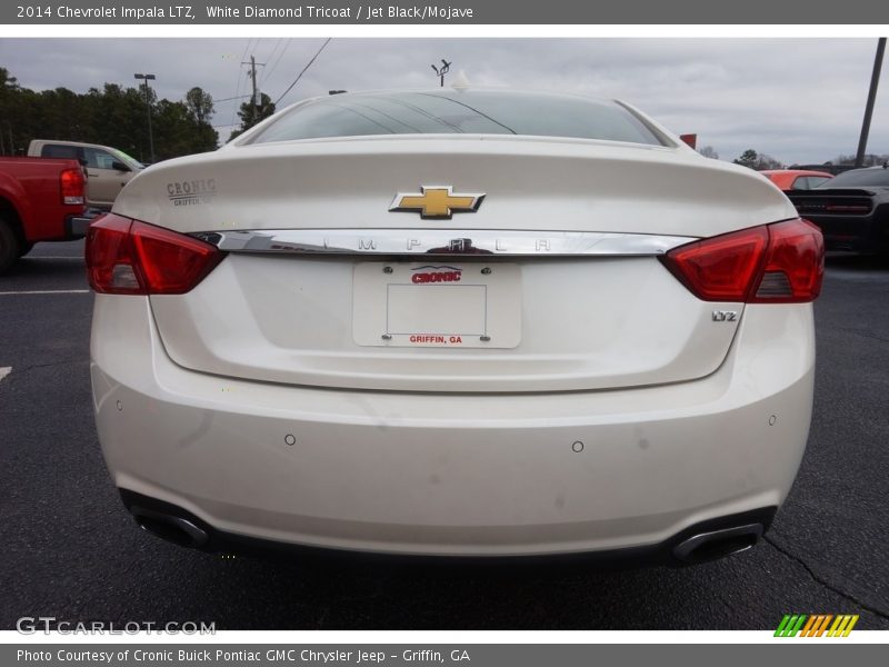 White Diamond Tricoat / Jet Black/Mojave 2014 Chevrolet Impala LTZ