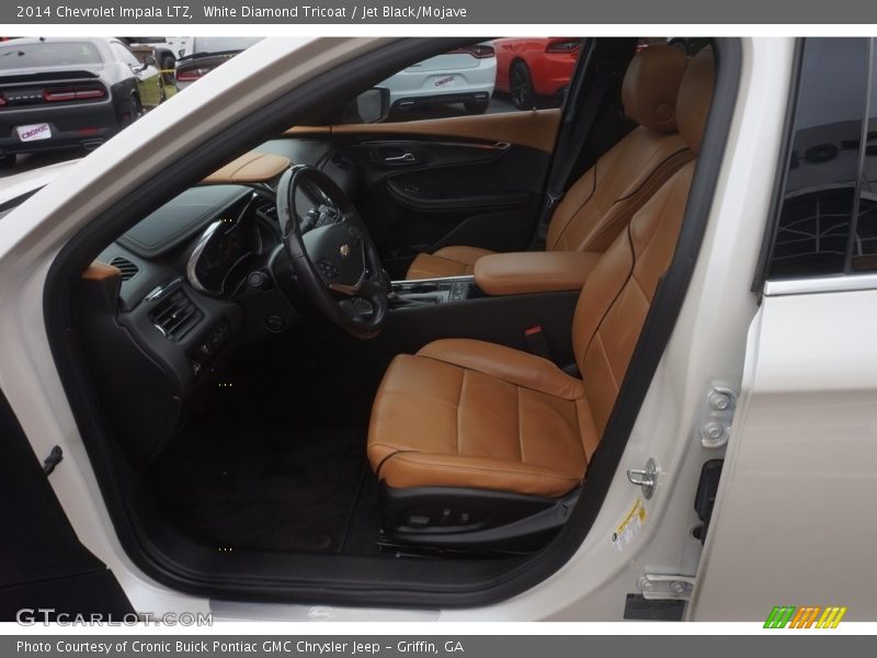 White Diamond Tricoat / Jet Black/Mojave 2014 Chevrolet Impala LTZ