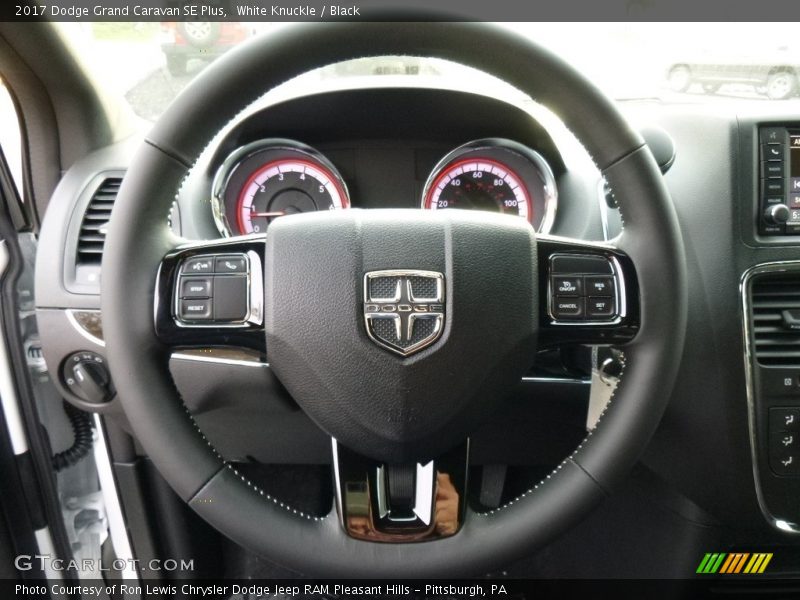 White Knuckle / Black 2017 Dodge Grand Caravan SE Plus
