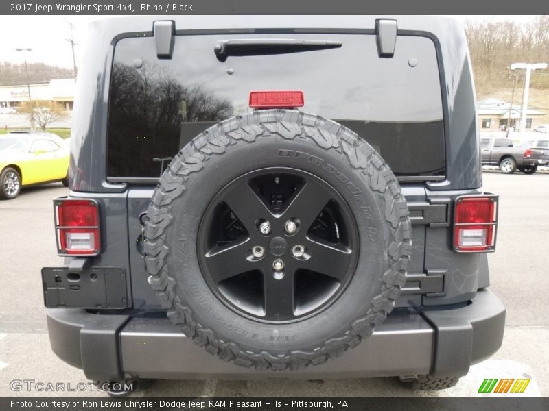 Rhino / Black 2017 Jeep Wrangler Sport 4x4