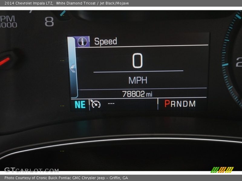 White Diamond Tricoat / Jet Black/Mojave 2014 Chevrolet Impala LTZ