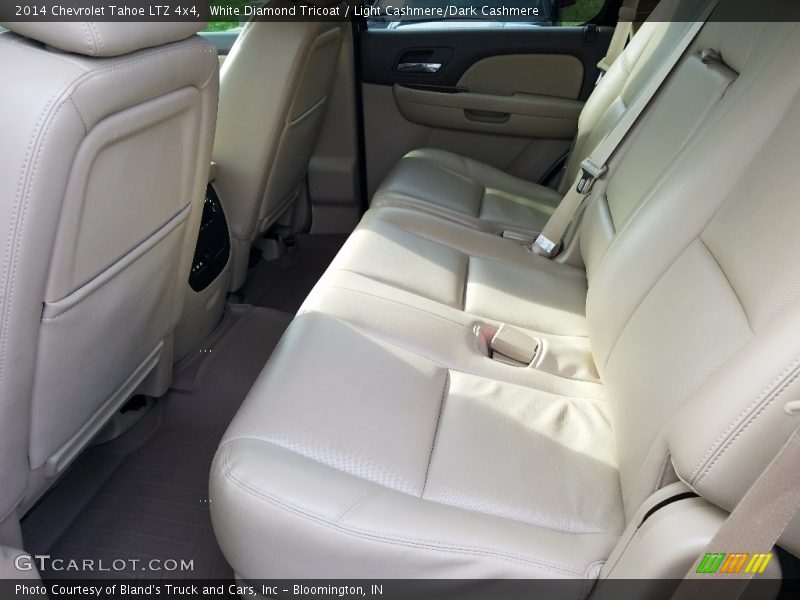 White Diamond Tricoat / Light Cashmere/Dark Cashmere 2014 Chevrolet Tahoe LTZ 4x4