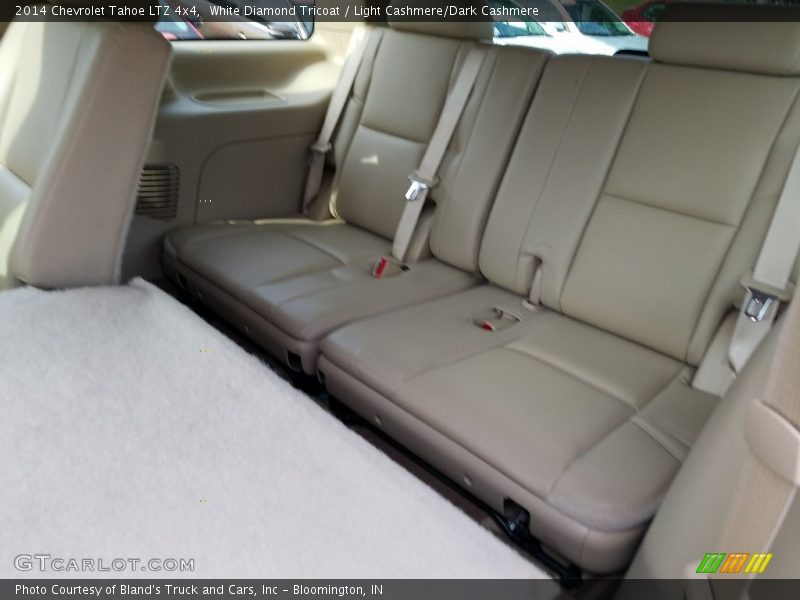 White Diamond Tricoat / Light Cashmere/Dark Cashmere 2014 Chevrolet Tahoe LTZ 4x4