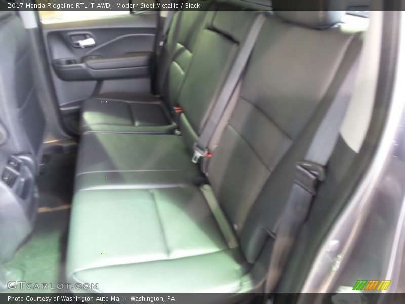 Modern Steel Metallic / Black 2017 Honda Ridgeline RTL-T AWD