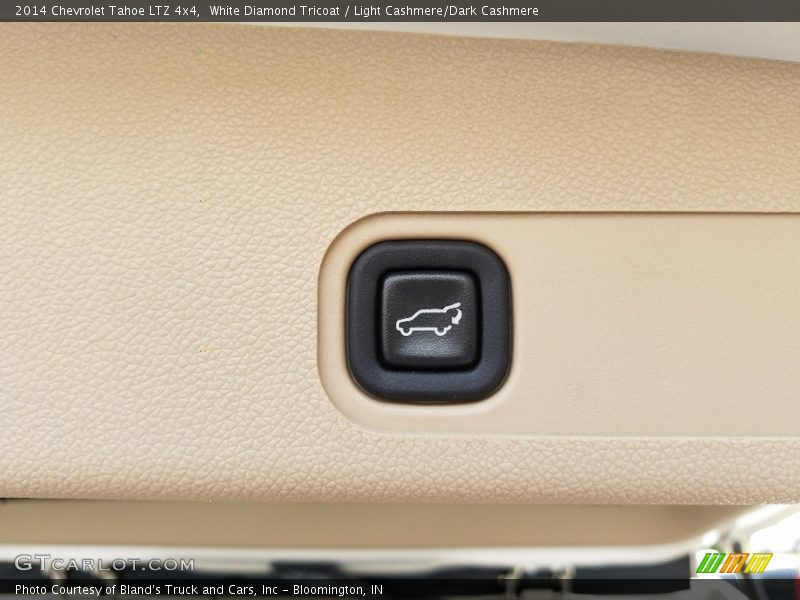 White Diamond Tricoat / Light Cashmere/Dark Cashmere 2014 Chevrolet Tahoe LTZ 4x4