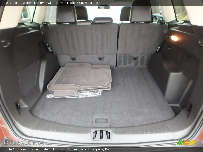 Canyon Ridge / Charcoal Black 2017 Ford Escape Titanium 4WD