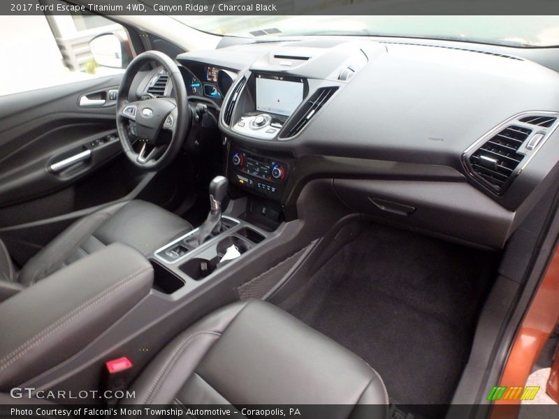 Canyon Ridge / Charcoal Black 2017 Ford Escape Titanium 4WD