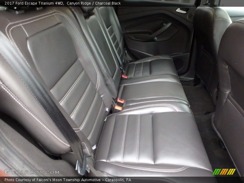 Canyon Ridge / Charcoal Black 2017 Ford Escape Titanium 4WD