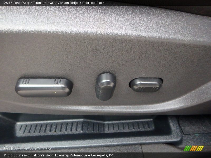 Canyon Ridge / Charcoal Black 2017 Ford Escape Titanium 4WD