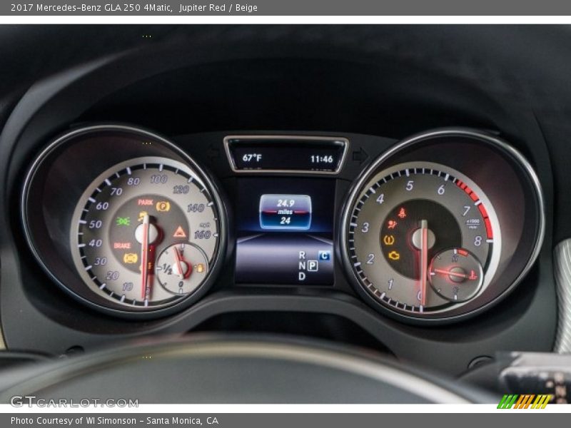  2017 GLA 250 4Matic 250 4Matic Gauges