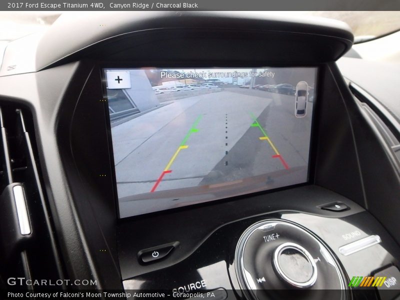 Canyon Ridge / Charcoal Black 2017 Ford Escape Titanium 4WD