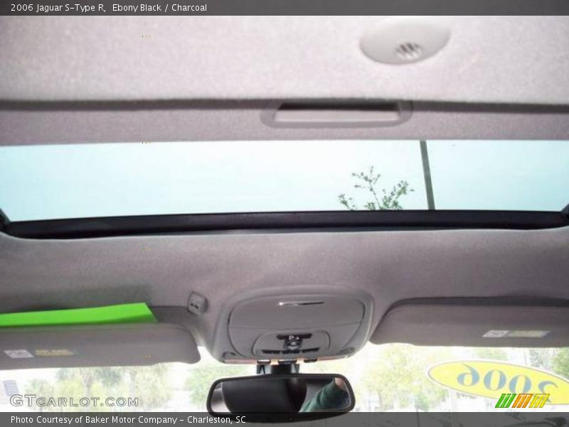 Ebony Black / Charcoal 2006 Jaguar S-Type R
